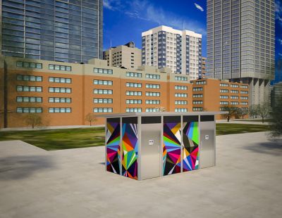 Incube toilet building is made using premium quality materials and fixtures.